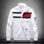 veste tommy hommes flag white